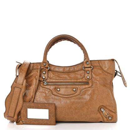 Balenciaga Agneau Giant 12 Silver Hardware City Cumin 3 of 14