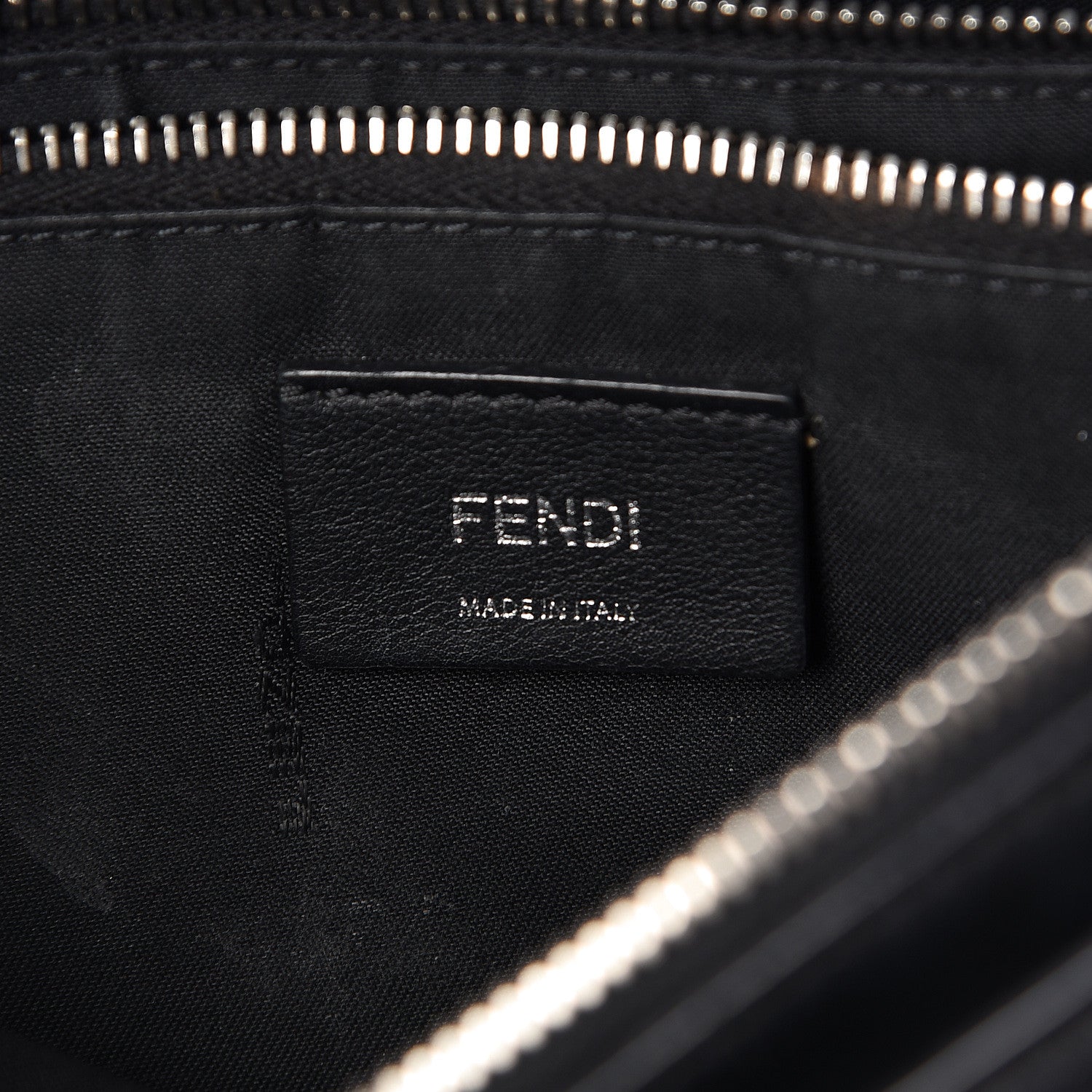 Fendi Vitello Dolce Medium By The Way Boston Bag Black 6 of 13