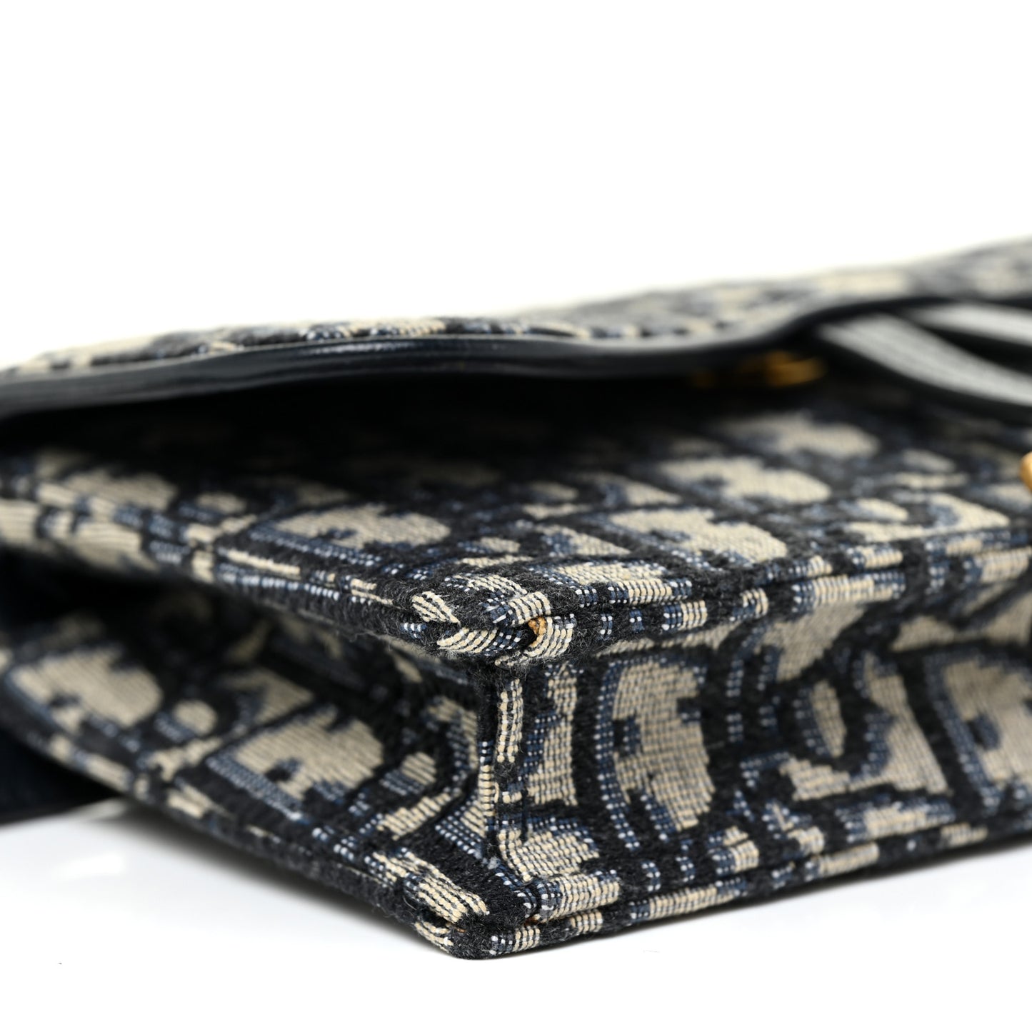 Oblique Saddle Belt Bag Blue