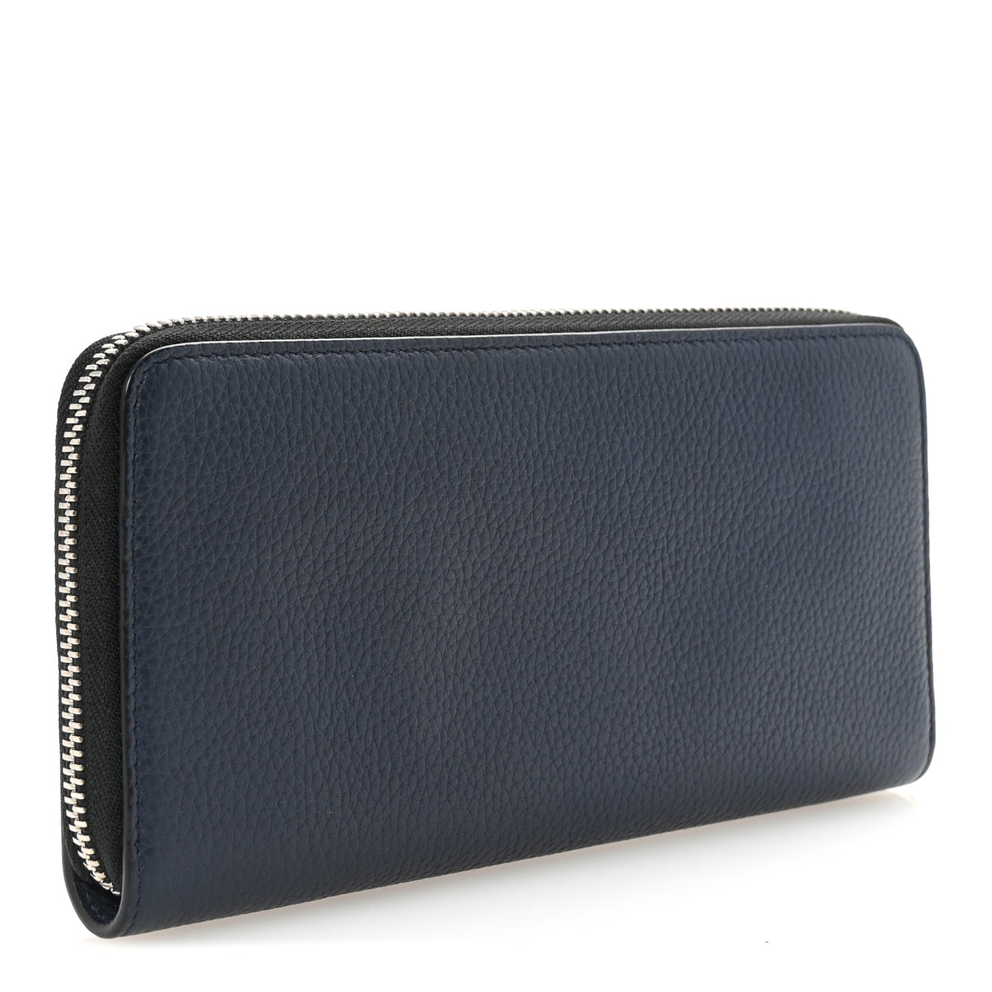 Calfskin Mexiloubi Panettone Zip Around Wallet Nuit