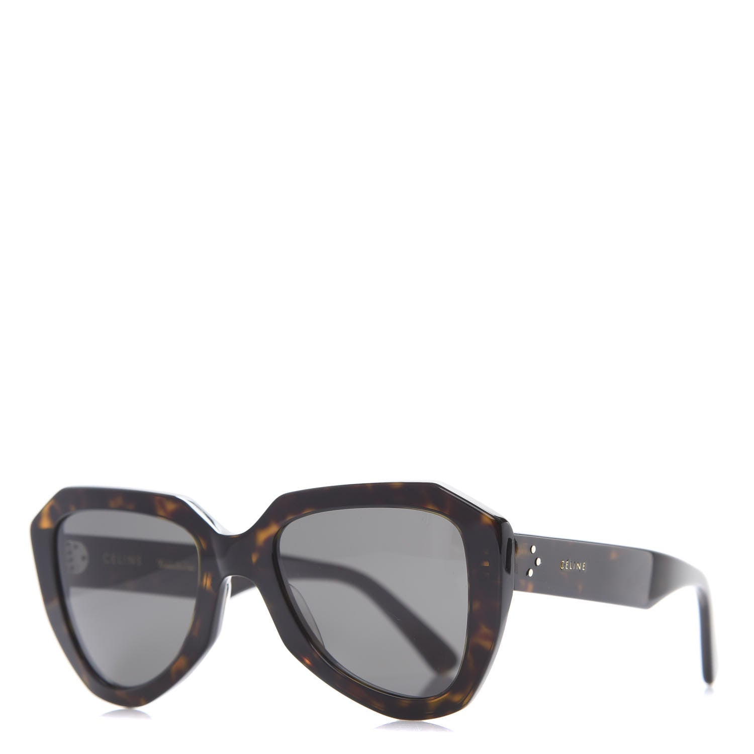 Celine Acetate Sunglasses CL40046U Dark Havana 1 of 7