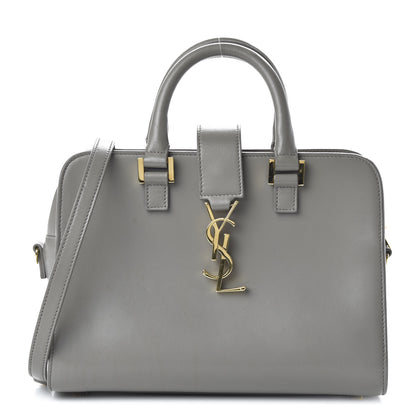 Saint Laurent Calfskin Monogram Baby Cabas Fog 1 of 10
