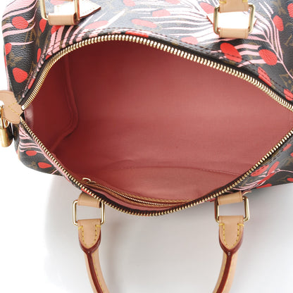 Louis Vuitton Monogram Jungle Dots Speedy 30 Sugar Pink Poppy 5 of 8