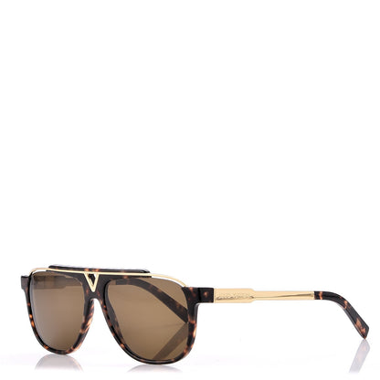 Louis Vuitton Acetate Evidence Sunglasses Z0350W Tortoise 1 of 6