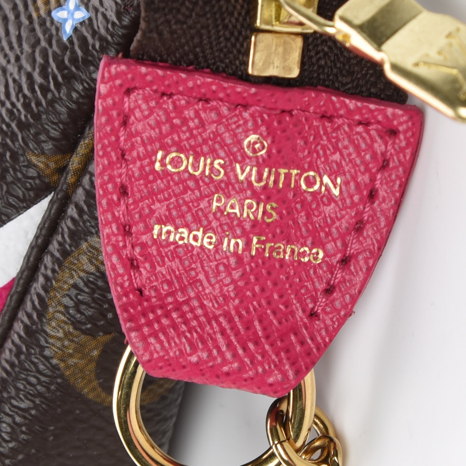 Louis Vuitton Monogram 2018 Christmas Animation Mini Bears Pochette Accessories 8 of 9