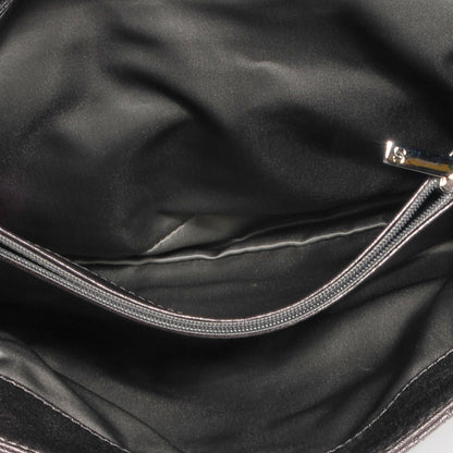 Chanel Metallic Lambskin Quilted Sharpei Flap Dark Silver 5 of 8