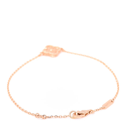 Van Cleef & Arpels 18K Rose Gold Sweet Alhambra Bracelet 3 of 6
