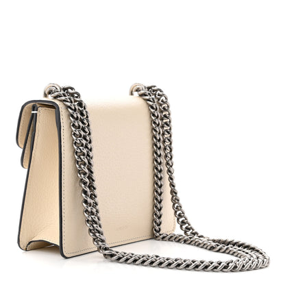Gucci Textured Calfskin Crystal Mini Dionysus Shoulder Bag Mystic White 3 of 13