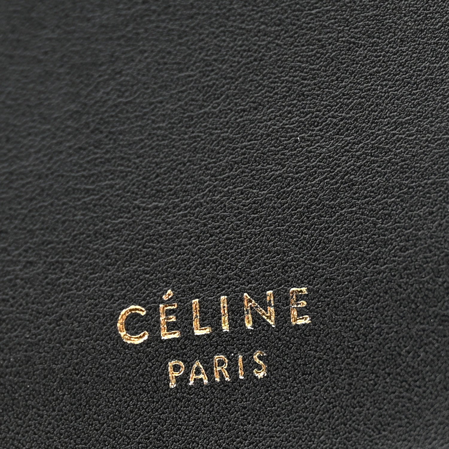 Celine Smooth Calfskin Medium Clasp Shoulder Bag Black 6 of 14