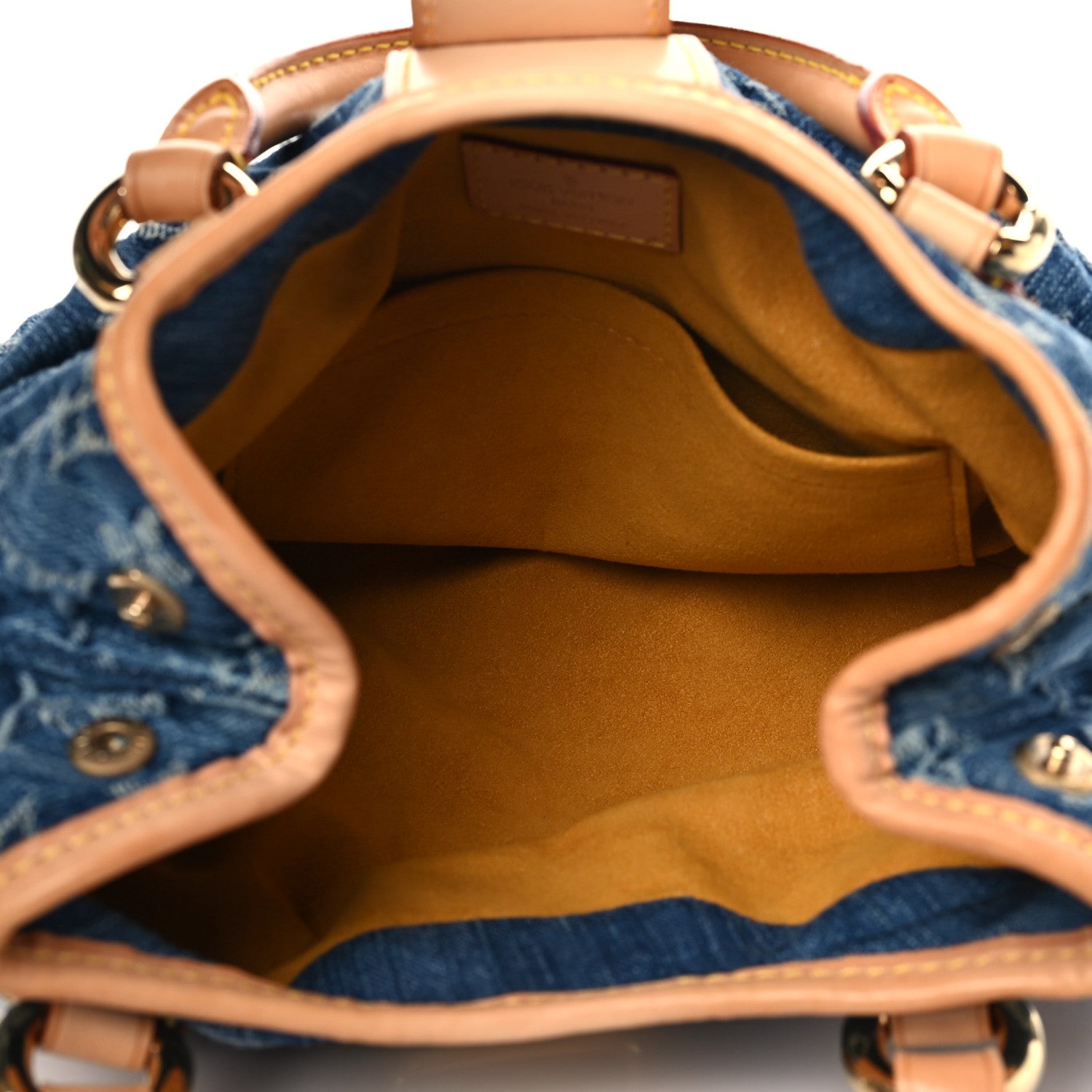 Louis Vuitton Monogram Denim Pleaty Blue 5 of 9