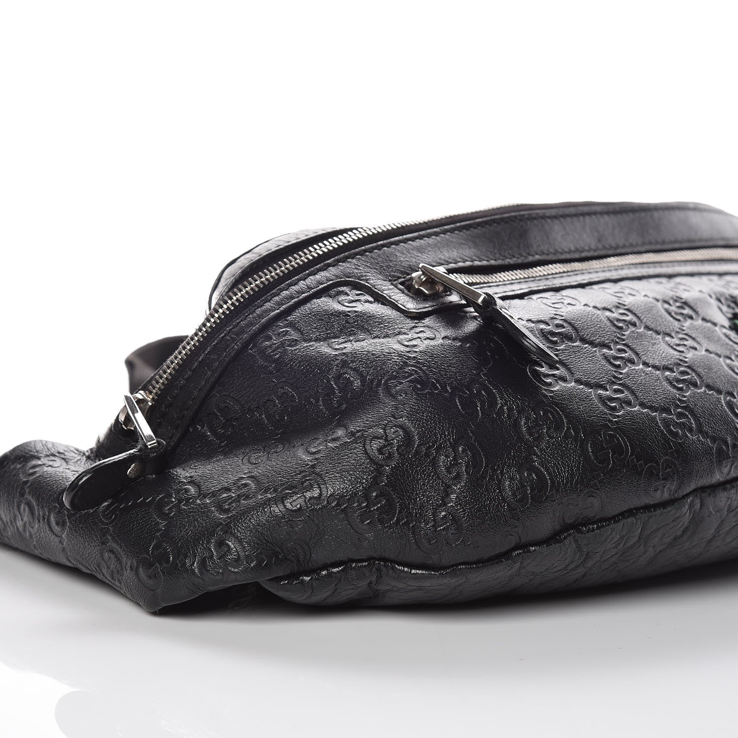 Gucci Guccissima Web Belt Bag Black 9 of 10