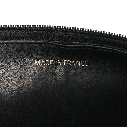 Chanel Caviar Timeless CC Wallet on Chain WOC Black 7 of 13