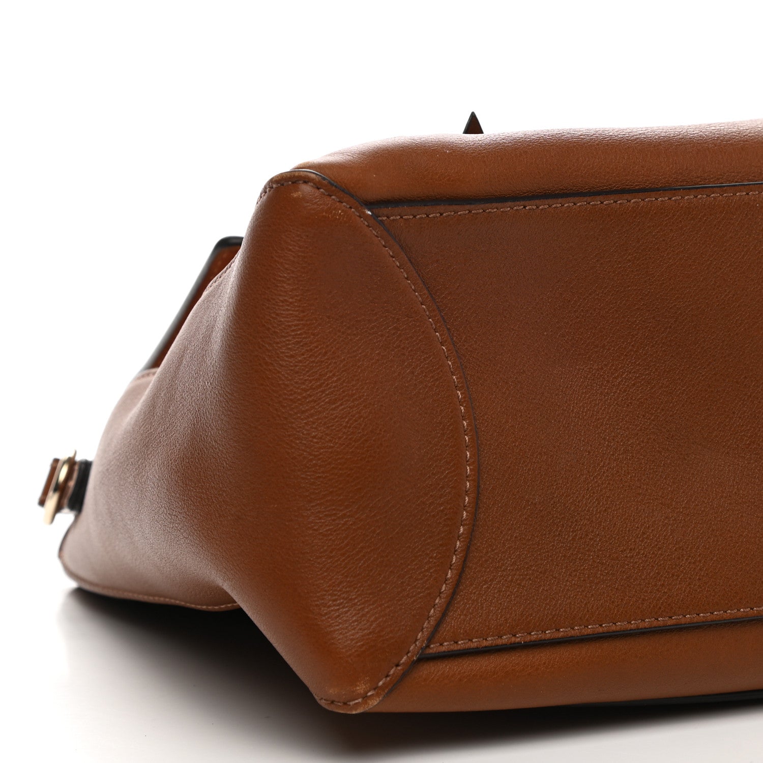 Chloe Calfskin Medium Faye Day Shoulder Bag Tan 10 of 11