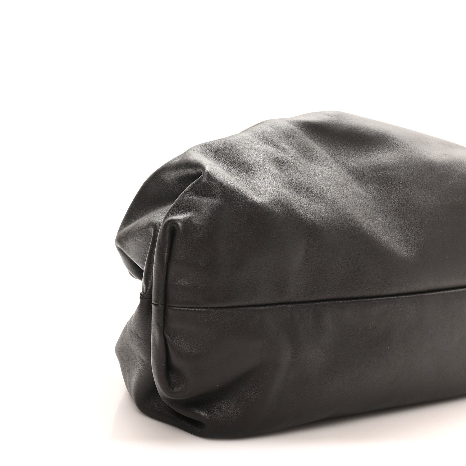 Bottega Veneta Smooth Butter Calf The Pouch Oversized Clutch Fondant 8 of 9