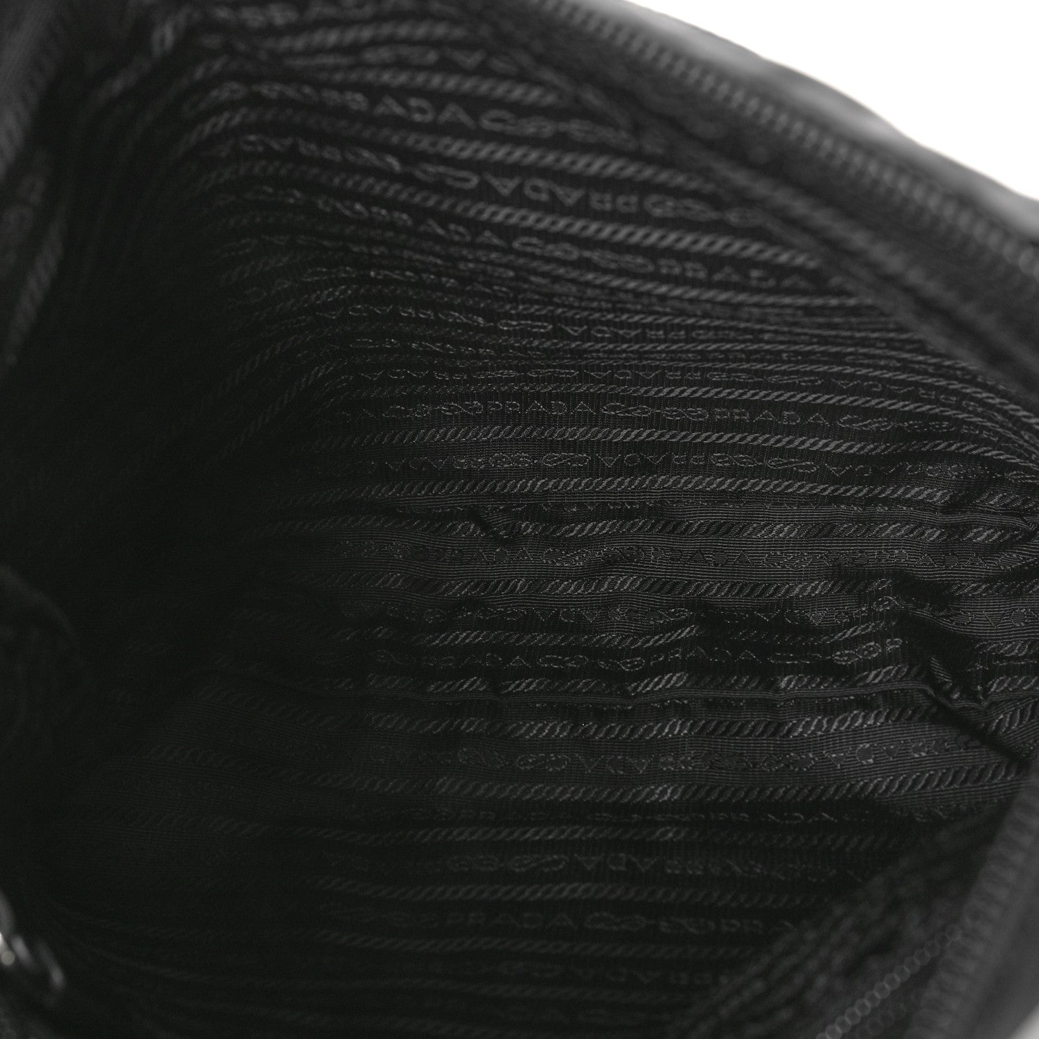 Prada Nylon Messenger Bag Black 5 of 8