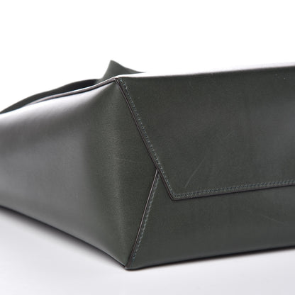 Celine Smooth Calfskin Small Sangle Bucket Bag Bottle Green 7 of 8