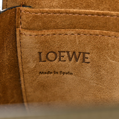 Loewe Calfskin Jacquard Mini Gate Dual Bag Autumn Green 6 of 12
