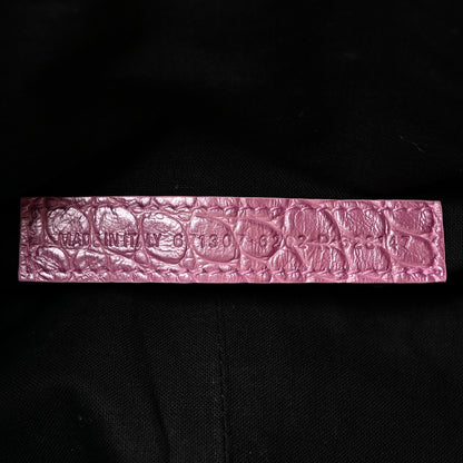 Balenciaga Metallic Extra Supple Calfskin Crystal Crocodile Embossed Small Le Cagole Shoulder Bag Pink 7 of 12