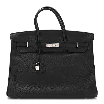 Hermes Togo Birkin 40 Black 1 of 13