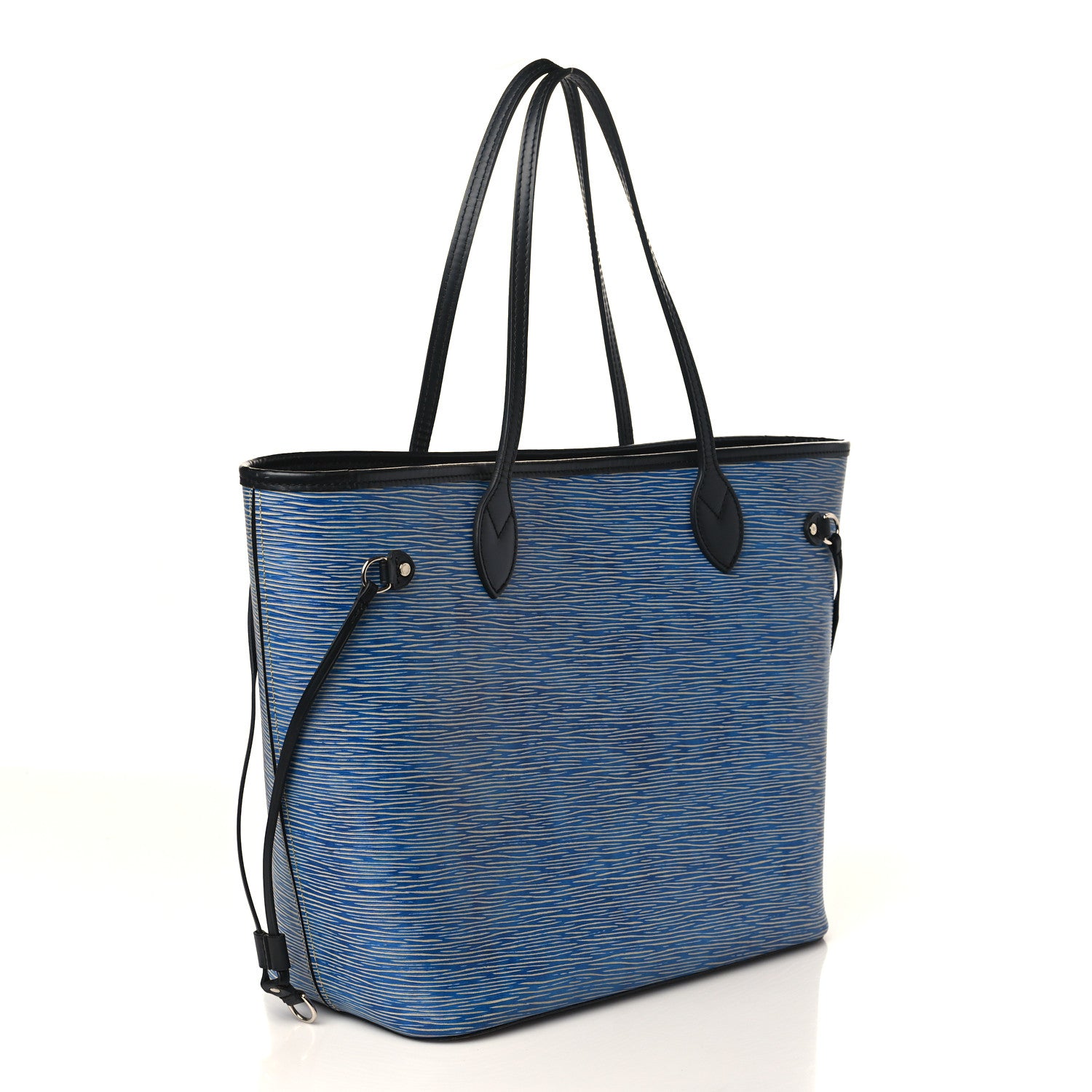 Louis Vuitton Epi Neverfull MM Denim Light 3 of 8
