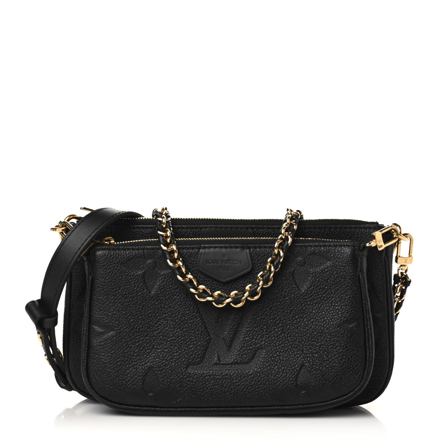 Louis Vuitton Empreinte Monogram Giant Multi Pochette Accessories Black 1 of 9