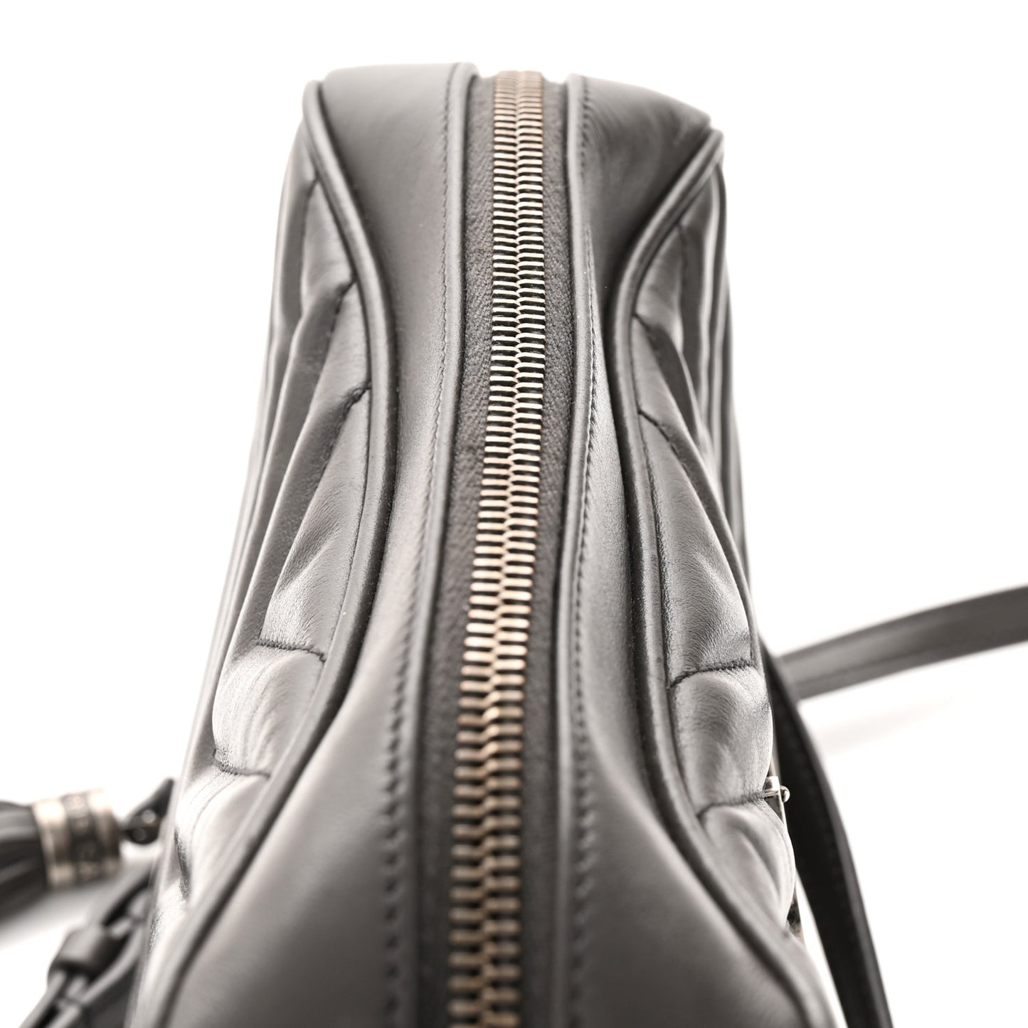 Calfskin Matelasse Monogram Lou Camera Bag Storm