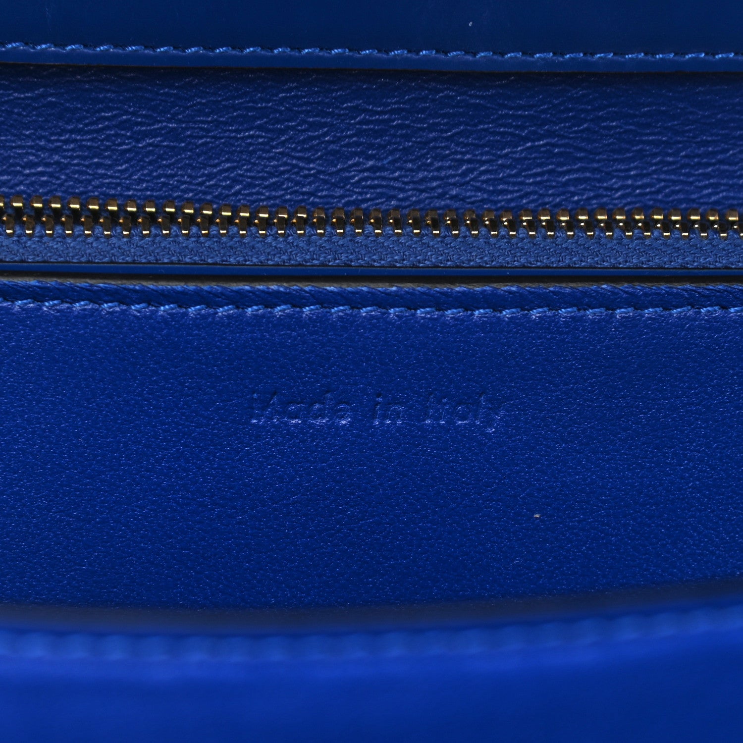 Celine Smooth Calfskin Medium Classic Box Flap Bag Royal Blue 7 of 11