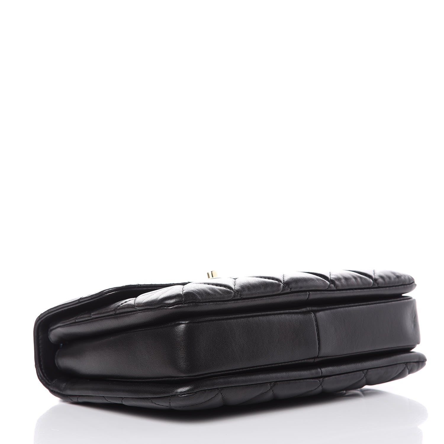 Chanel Lambskin Quilted Small Trendy CC Dual Handle Flap Bag Black 4 of 14