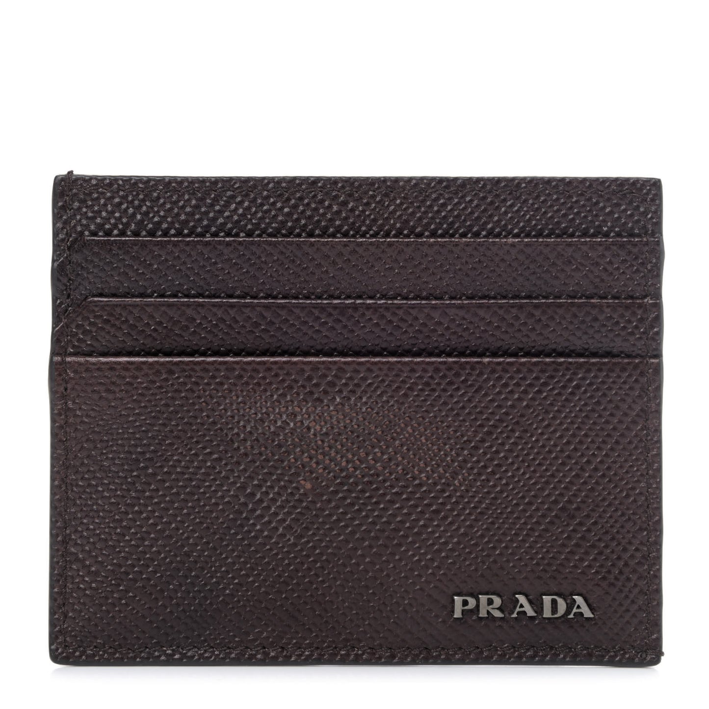 Saffiano Card Case Caffe