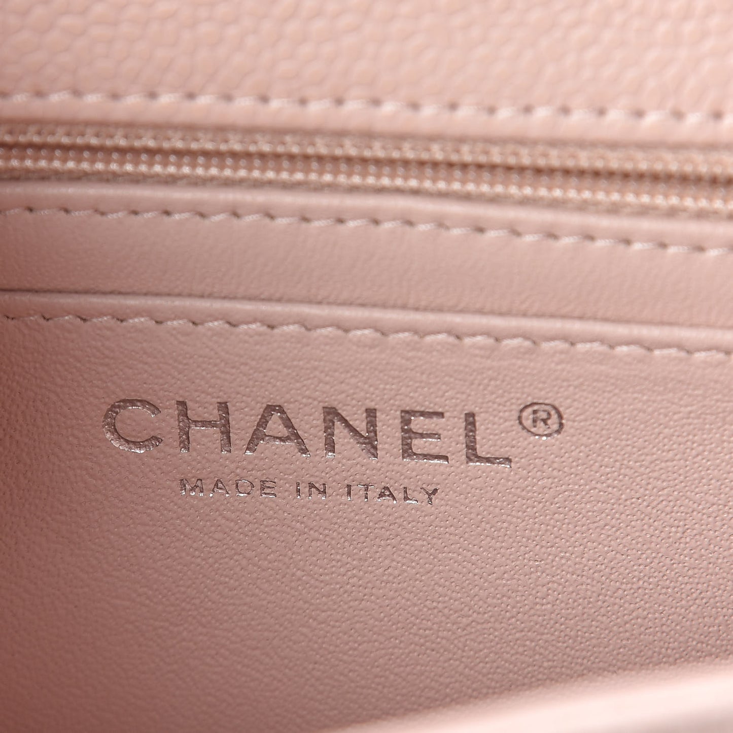 Caviar Quilted Mini Square Flap Pink