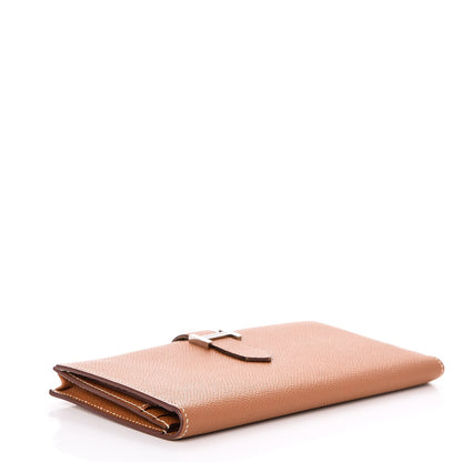 Hermes Epsom Bearn Gusset Wallet Gold 4 of 10