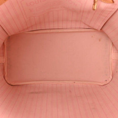 Louis Vuitton Damier Azur Neo Neverful lMM Rose Ballerine 5 of 11
