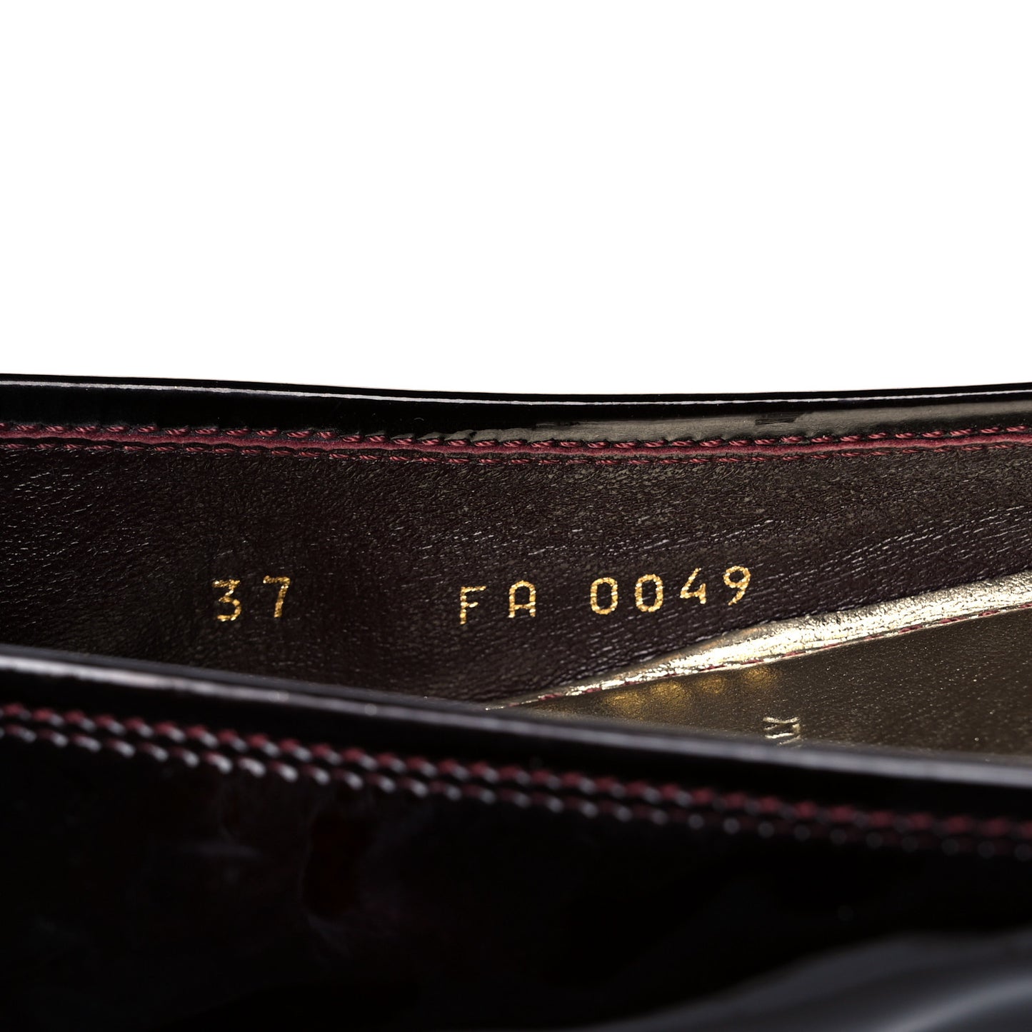 Patent Lovely Ballet Flats 37 Black