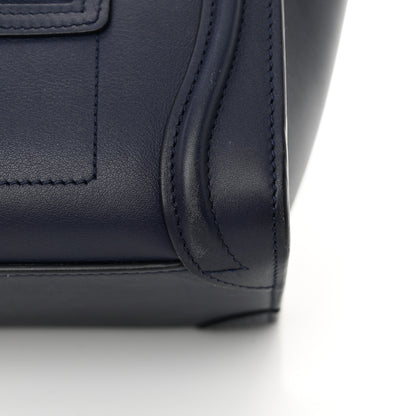 Celine Smooth Calfskin Nano Luggage Ink 14 of 15