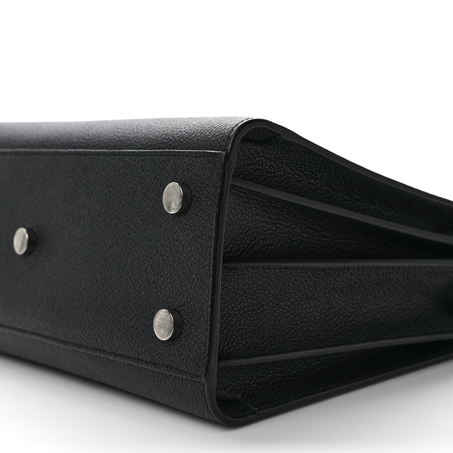 Saint Laurent Grained Calfskin Baby Sac De Jour Black 9 of 13