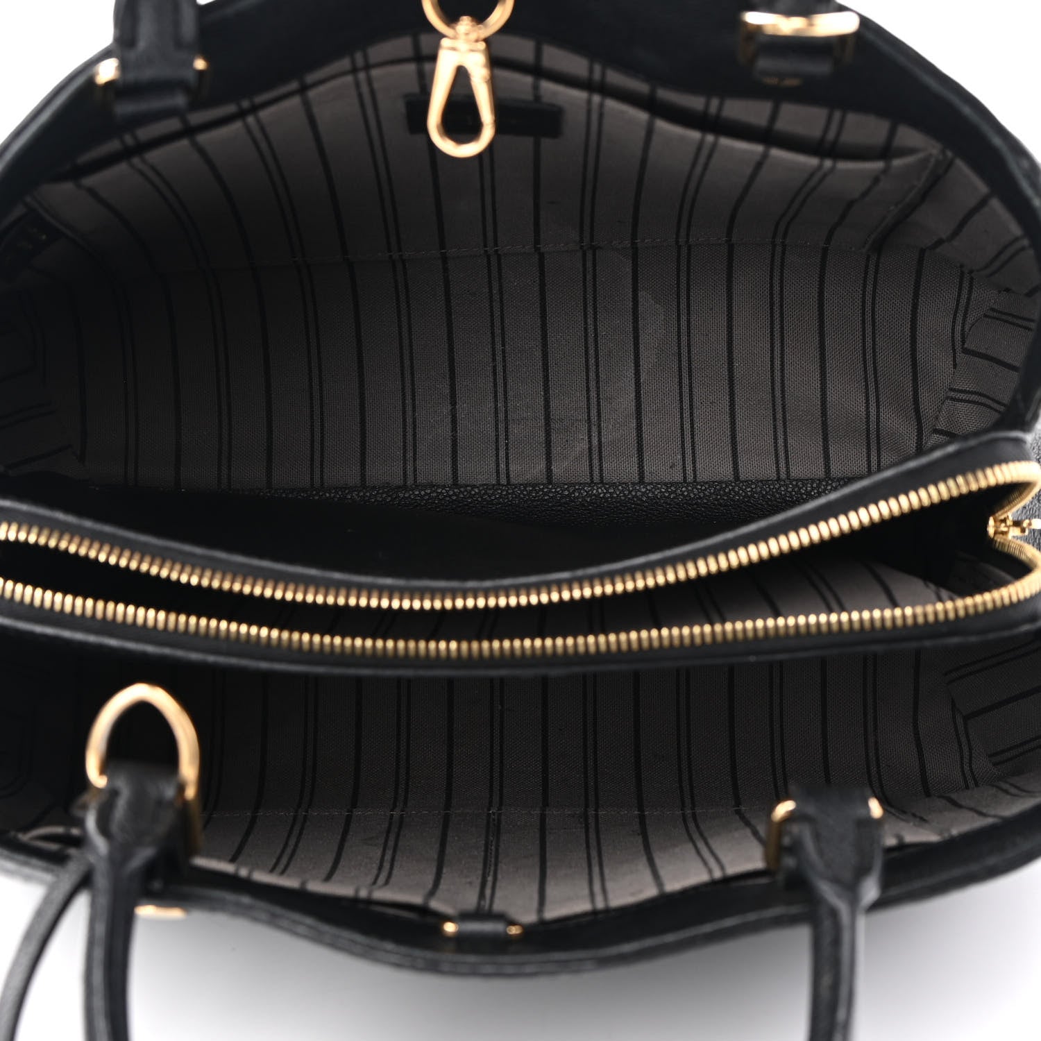 Louis Vuitton Empreinte Montaigne MM Black 5 of 12
