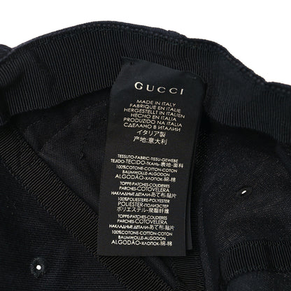 Gucci X MLB Cotton NY Yankees Baseball Hat 57-61 Black 7 of 8