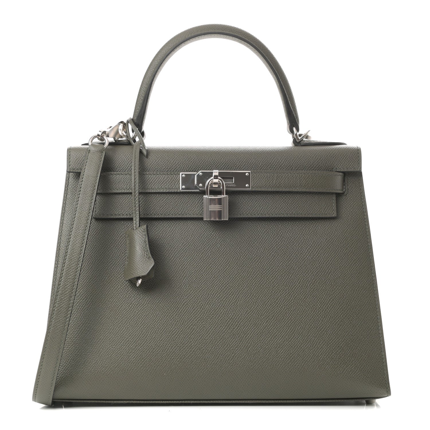 Hermes Epsom Kelly Sellier 28 Vert De Gris 1 of 11