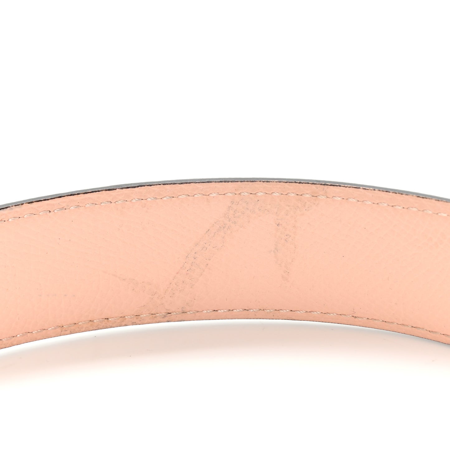 Epsom Swift 32mm Guilloche H Belt 90 Bleu Ocean Rose Eglantine