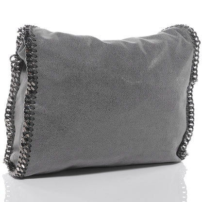 Stella McCartney Faux Leather Shaggy Deer Falabella Gray 3 of 6