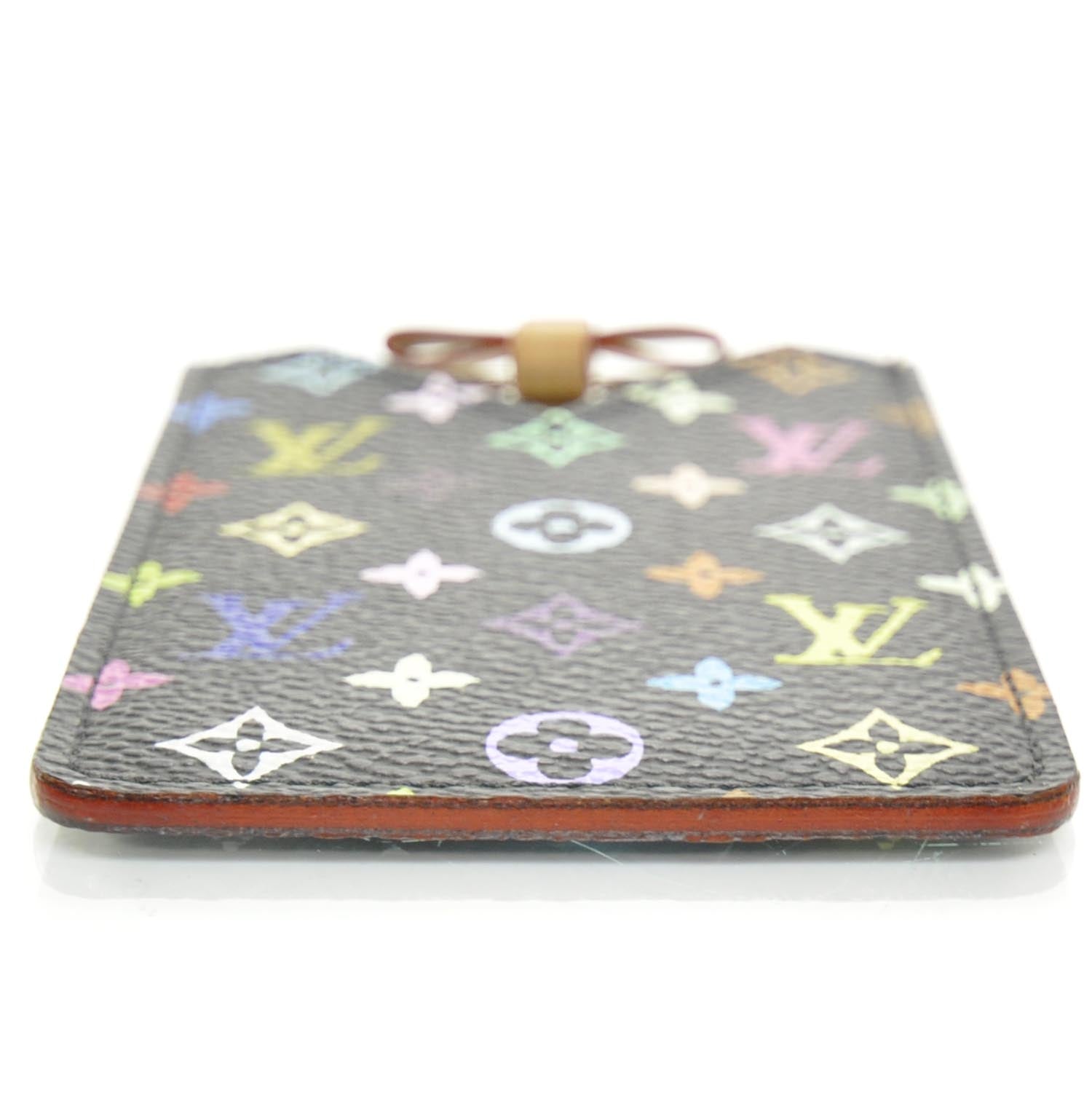 Louis Vuitton Monogram Multicolor Mirror and Case Pouch Black 4 of 8