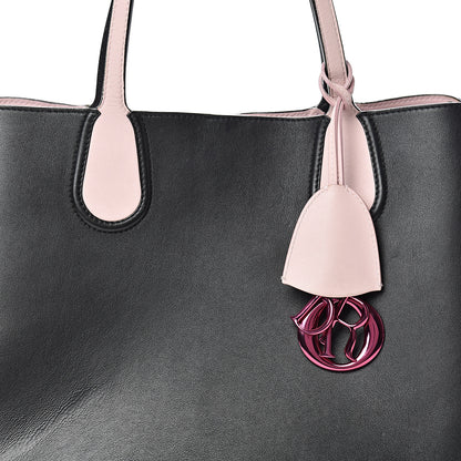 Christian Dior Calfskin Small Addict Shopping Tote Black Pink 8 of 13