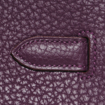 Hermes Fjord Birkin 35 Cassis 26 of 27