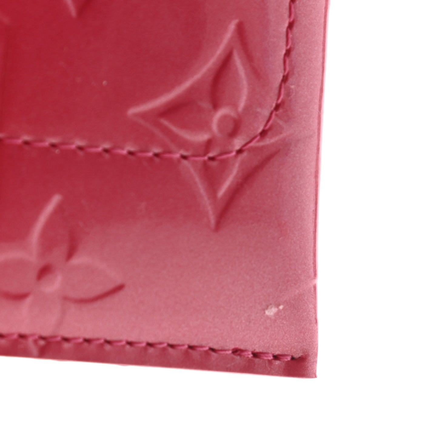 Vernis Envelope Plate Pouch Framboise