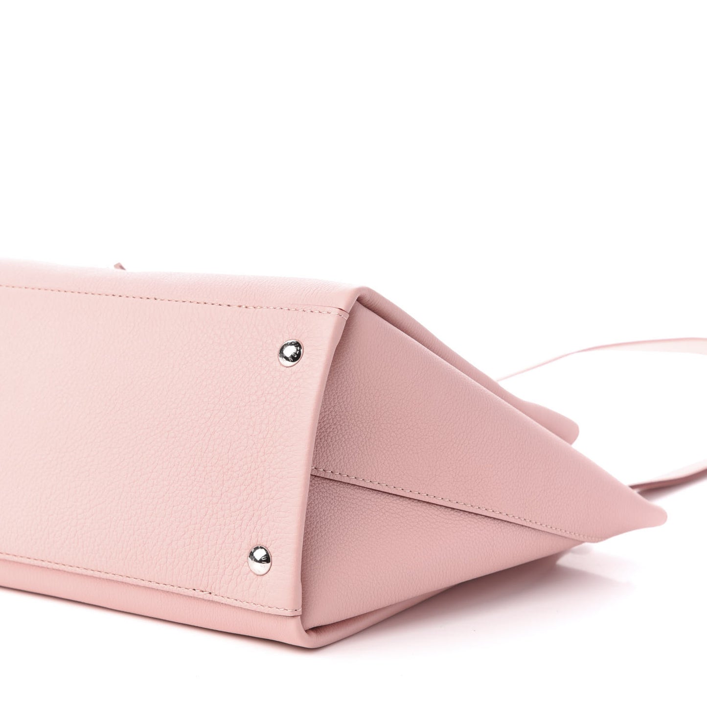 Calfskin Lockmeto Rose Poudre