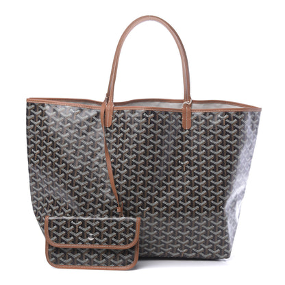 Goyard Goyardine Saint Louis GM Black Gold 1 of 11