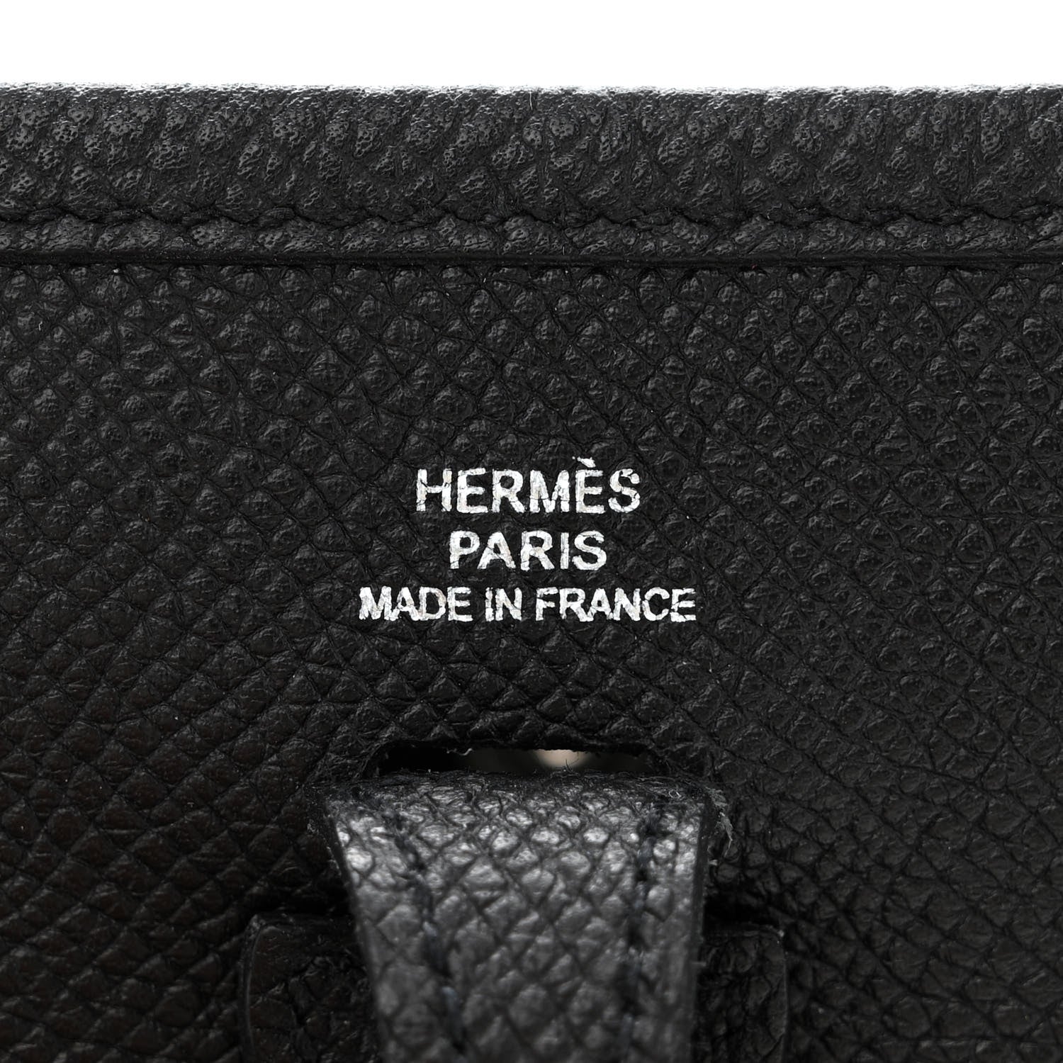 Hermes Epsom Evelyne TPM Black 6 of 11