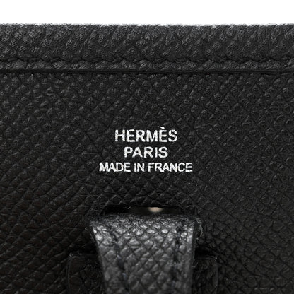 Hermes Epsom Evelyne TPM Black 6 of 11