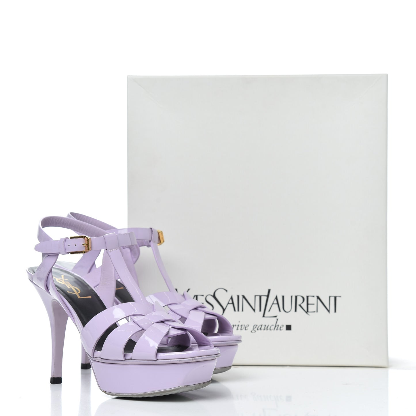 Patent Tribute 75 Platform Sandals 35 Lavender
