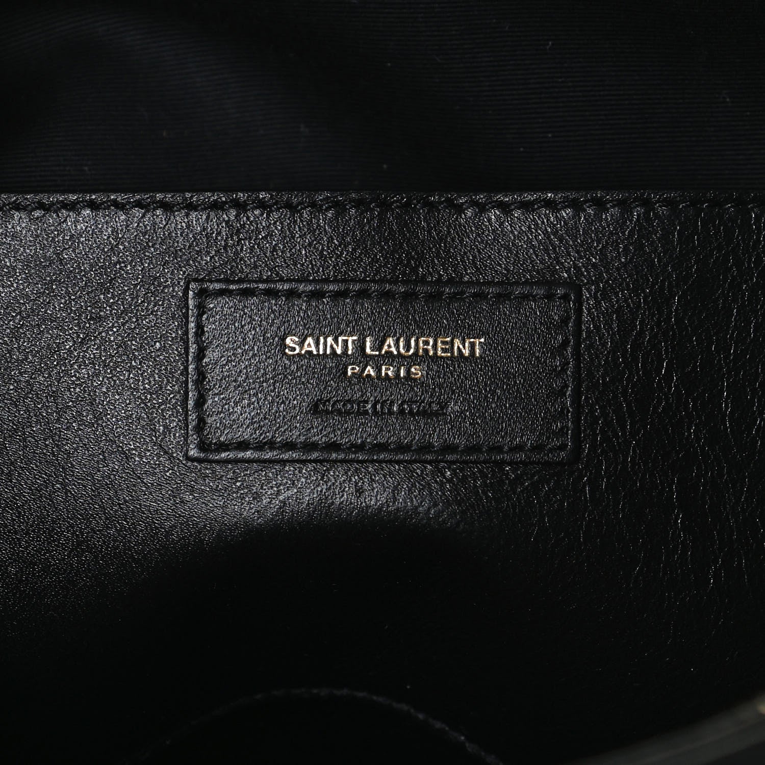 Saint Laurent Lambskin Quilted Lolita Bucket Bag Black 7 of 11